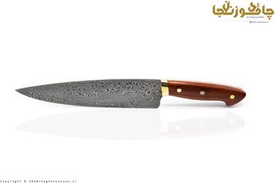 چاقوی سرآشپز حرفه ای دمشقی 165 لایه
