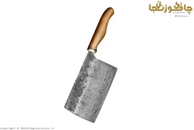 چاقوی صربستانی نسخه محدود شیروجین با تیغه فولاد دمشقی