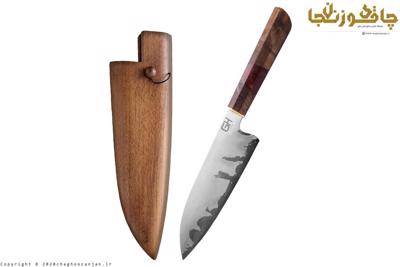چاقوی سرآشپز حرفه ای مدل ژاپنی فولاد سان مای (SAN MAI)