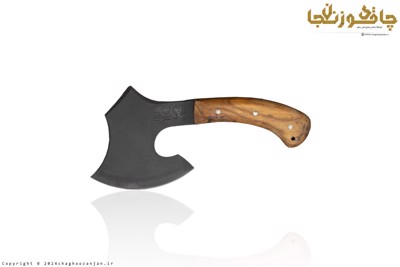 تبر مسافرتی و کوهنوردی 28 سانتی استاد مقدم همراه با غلاف