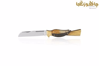 چاقوی سوپرکلکسیونی و فاخر طرح عقاب استاد احمدی